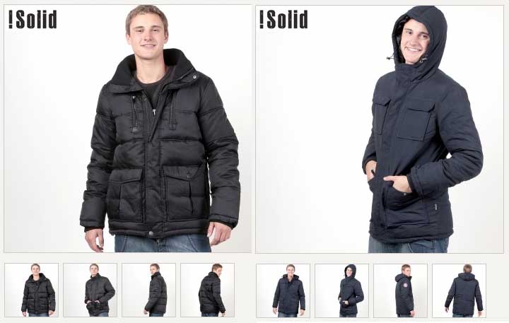 SALE %: Solid Winterjacken Ross & Georg