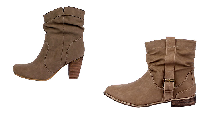 Hot Ice Ankle Boots braun