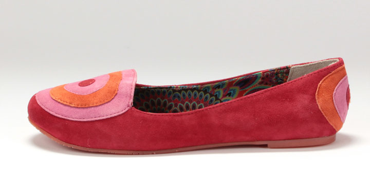 Desigual Schuh Laurel Rojo