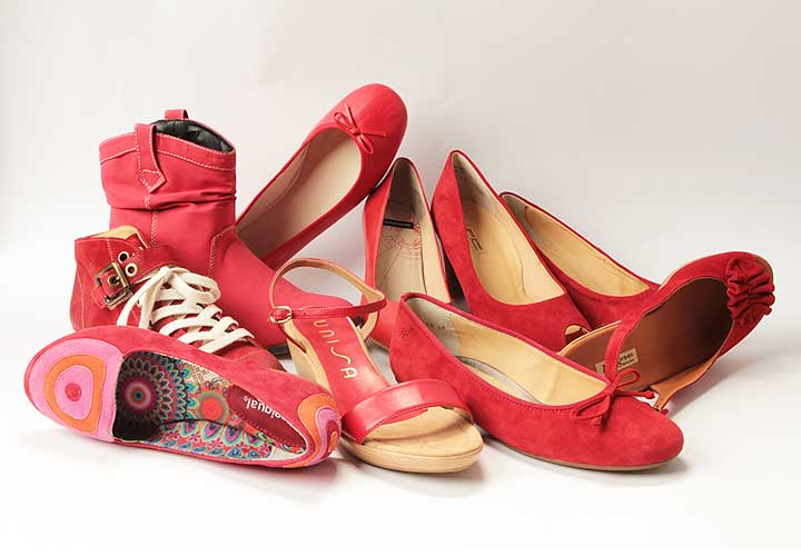 Neu: Rote Schuhe