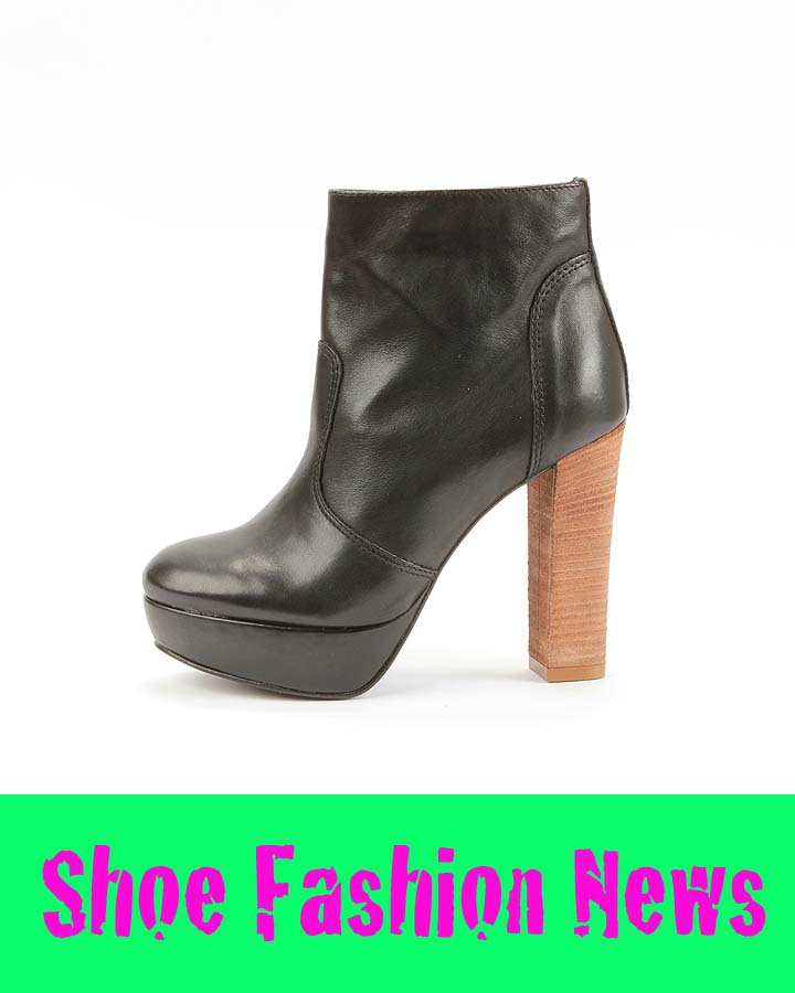 Stylische Damen Stiefelette mit Plateausohle