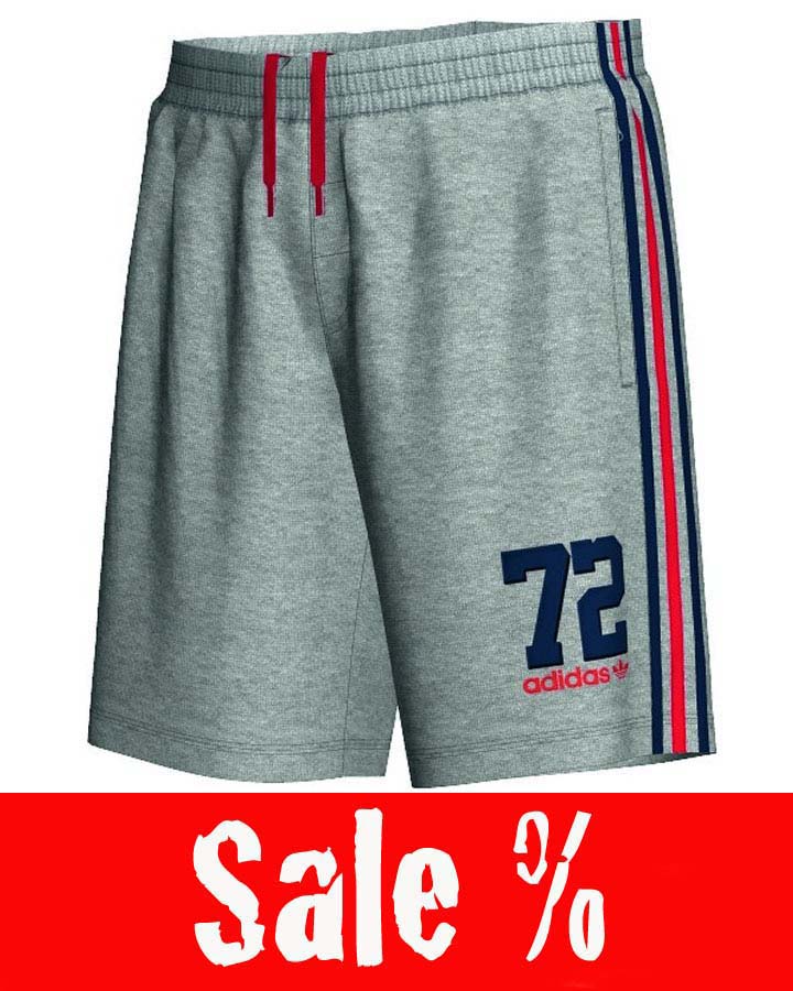 adidas Sale COLLEGE SHORT 72 medium grey heather