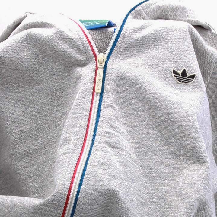 adidas Premium Hoodie grau