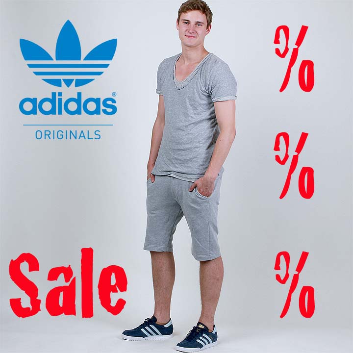 adidas Sweat Short Sale grey
