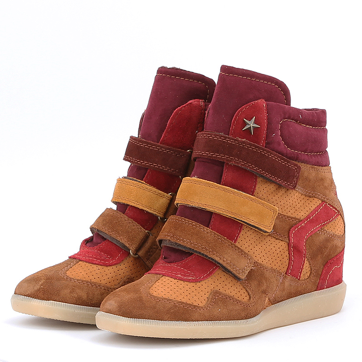 Keilstiefel Bullboxer 380503 Bark Rosso