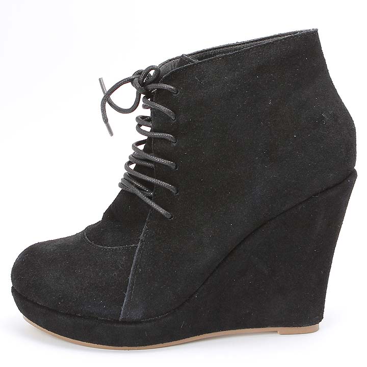 Kling Sedona Wedge Boot Black