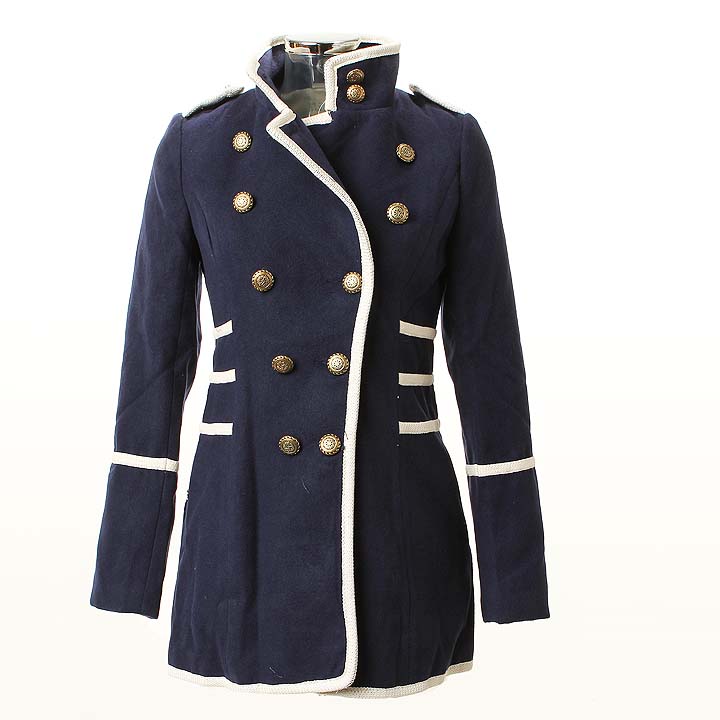 Kling Stowe Mantel Jacket Navy