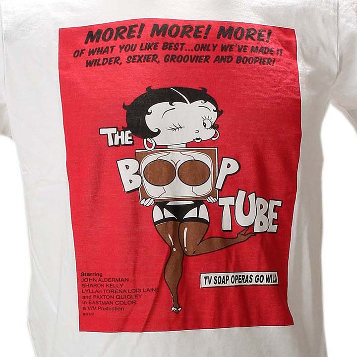 Solid Betty Boop Tupe T-Shirt