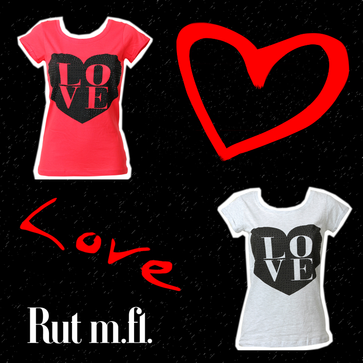 Rut n.fl. LOVE T-Shirts neu einegtroffen