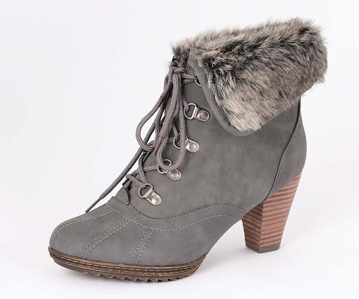 Rieker Guilietta Stiefelette Grau Warmfutter