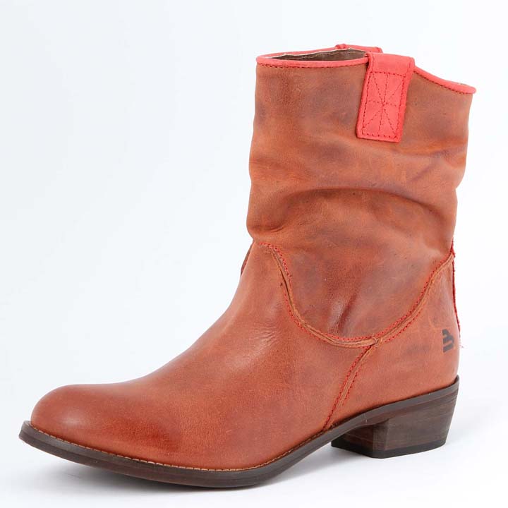 Bullboxer Stiefelette braun kiss red