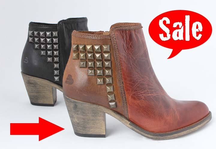 Nieten Stiefeletten Sale