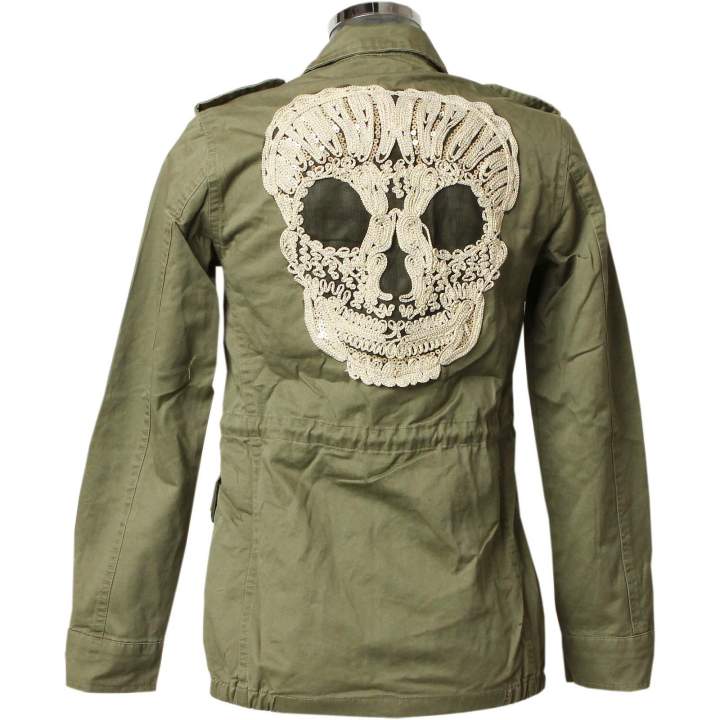 Jacke Oliv Shull