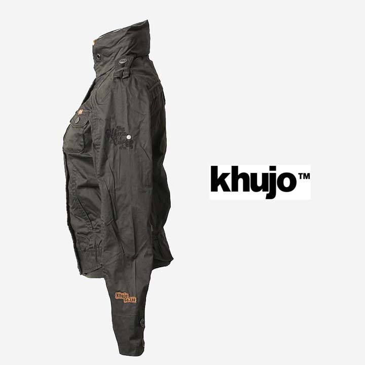 Khujo Damen Austin Sommerjacke Schwarz