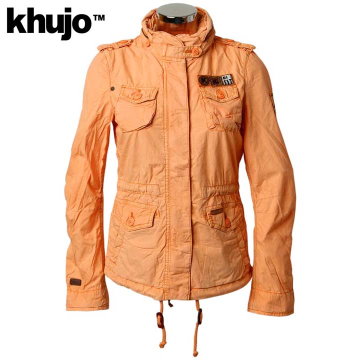 Khujo Sommer Jacke Damen Gamb Peach