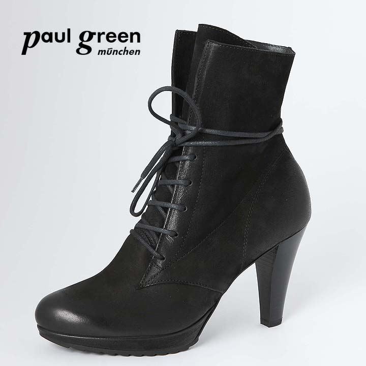 Paul Green Stiefelette 1907 519 Schwarz