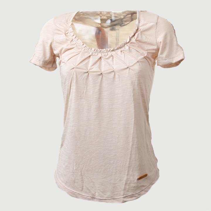 Khujo Damen Shirt Orba Rosa