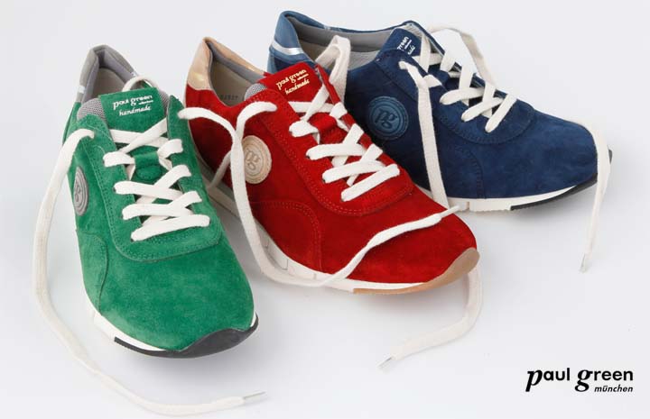 Neue Paul Green Schuhkollektion 2013 bunte Sneaker