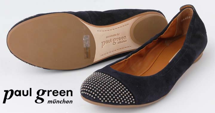 Paul Green Ballerina mit Nieten 2211-421