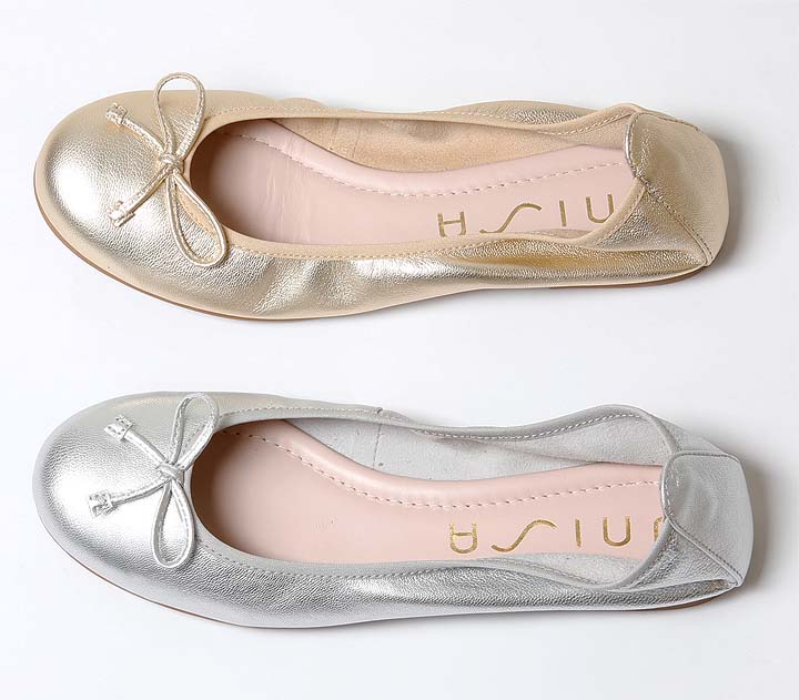 Unisa Ballerina Gold Silber