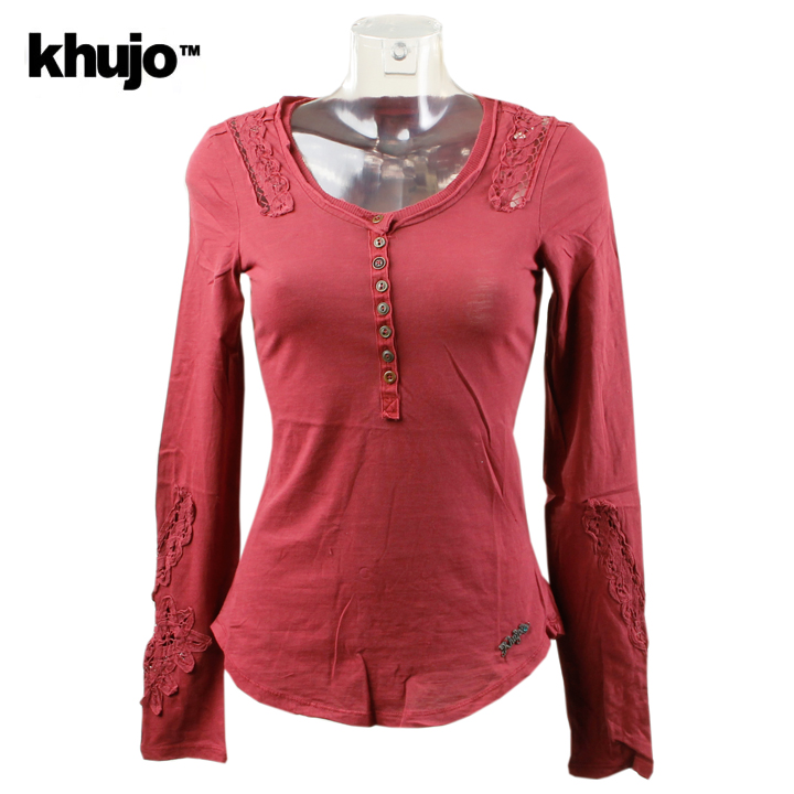 Khujo Fango Longsleeve Shirt berry