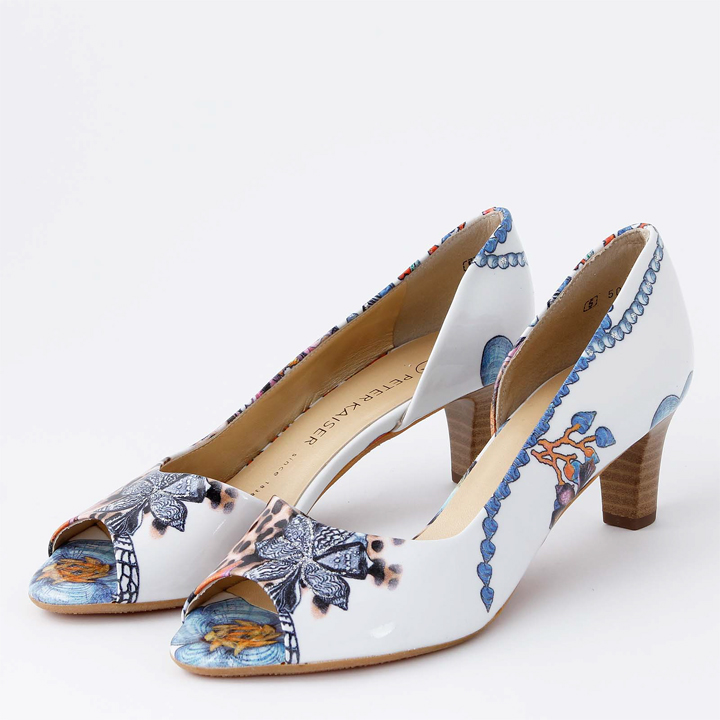 Peter Kaiser Calma Flamenco Pumps Weiss