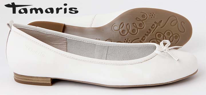 Tamaris 22122 Ballerina weiss Birago
