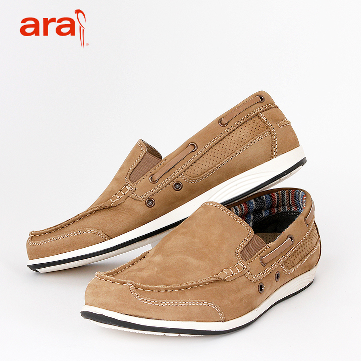 Ara Severin Herren Slipper Taupe