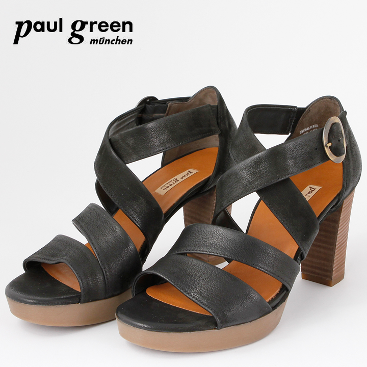 Paul Green Sandalette Schwarz 6657-511