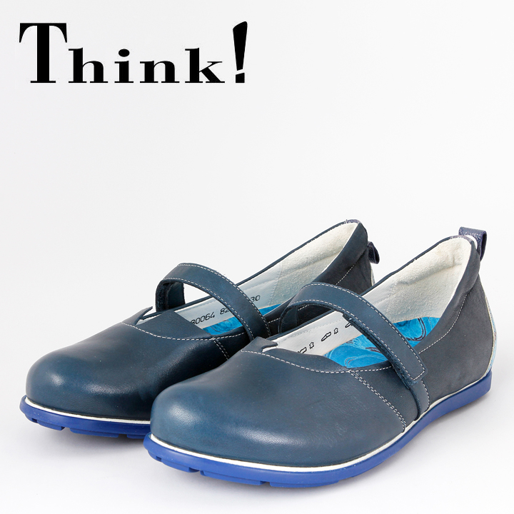 Think Egga Ballerina Navy Blau