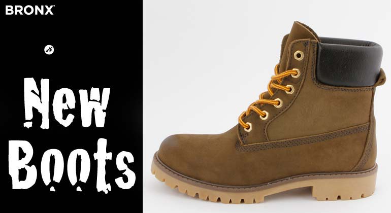 Bronx Boot Army Green