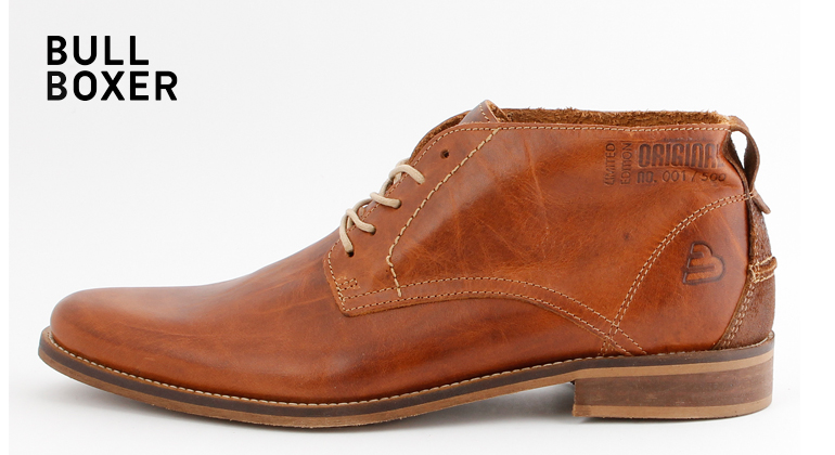 Bullboxer Herren Stiefelette Braun