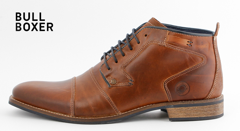 Bullboxer Herren Trend Boot Braun