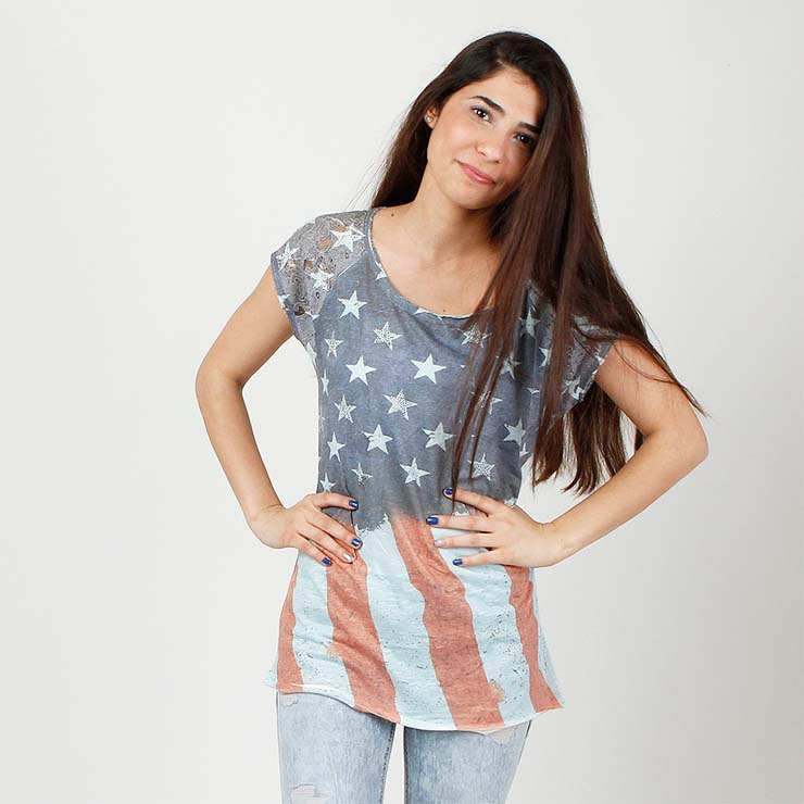 Urbantrendsetter US Shirt Damen