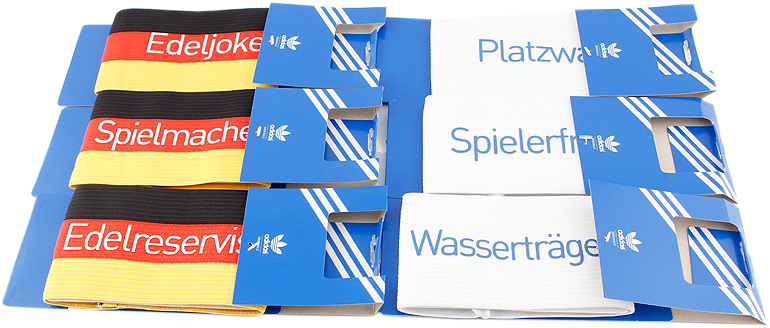 adidas Originals Kapitänsbinden Spielmacher Edeljocker Wasserträger