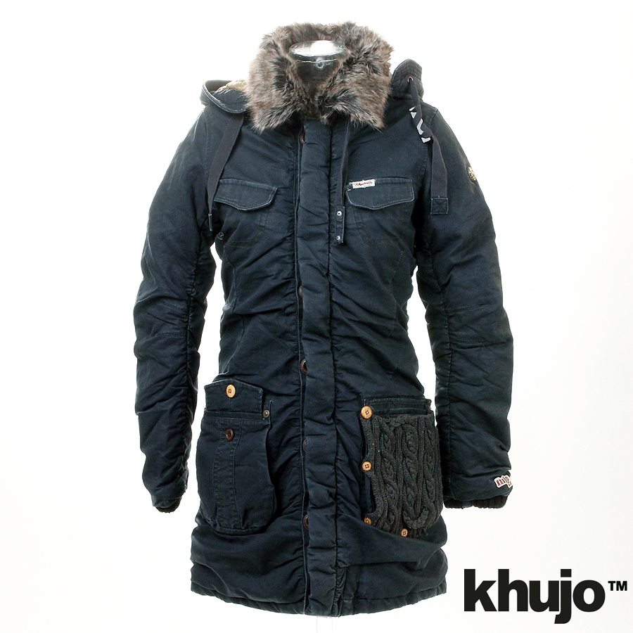 Khujo Chantal Winterjacke Dunkelblau