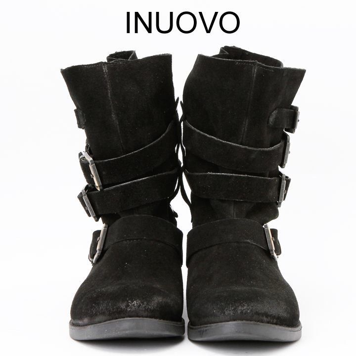 INUOVO Damen Schnallen Boot