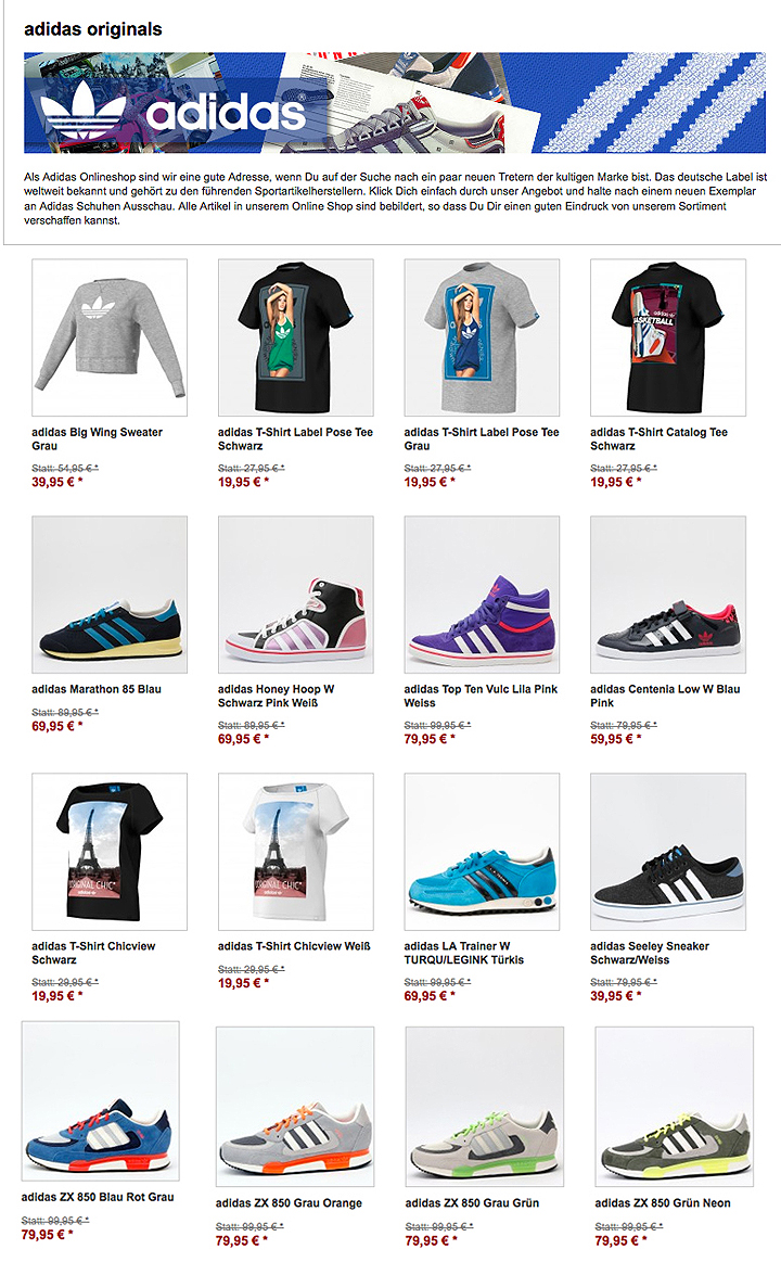 adidas Originals Winter Sale